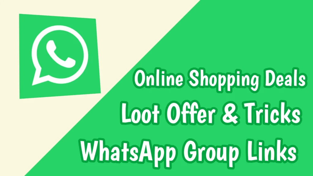 Deals & Offers WhatsApp Group Links