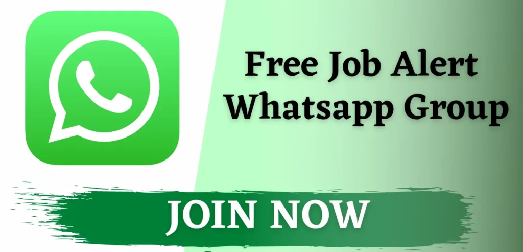 Job Alert WhatsApp Group Links