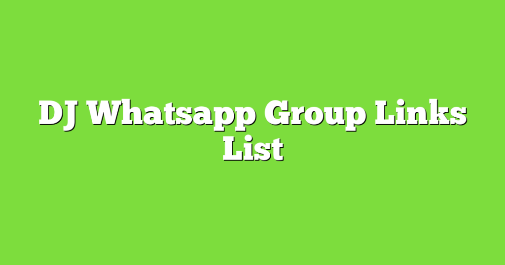 Shopping WhatsApp Group Links