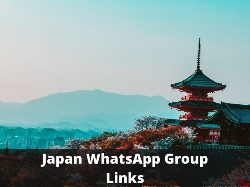 Japan WhatsApp Group Links