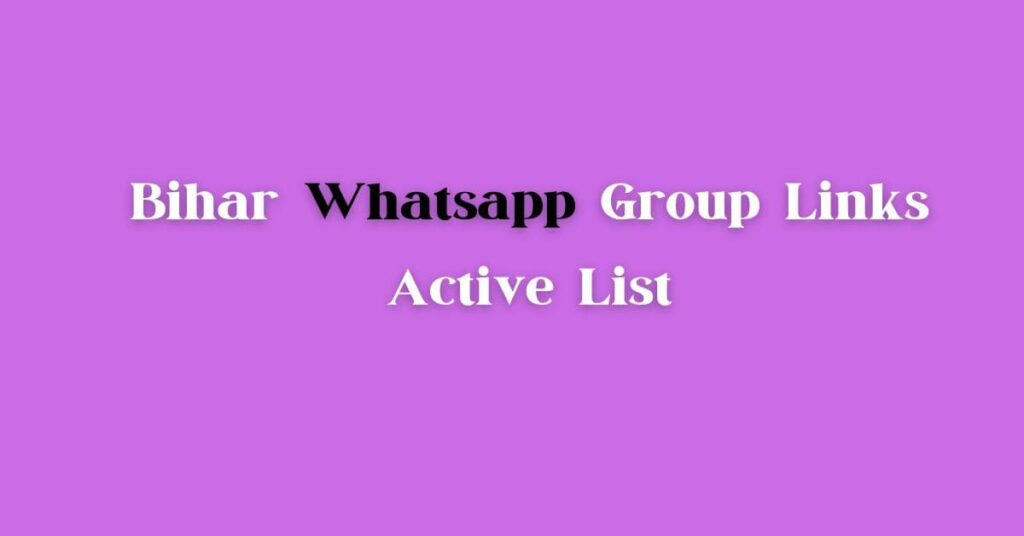 Purnia WhatsApp Group Links