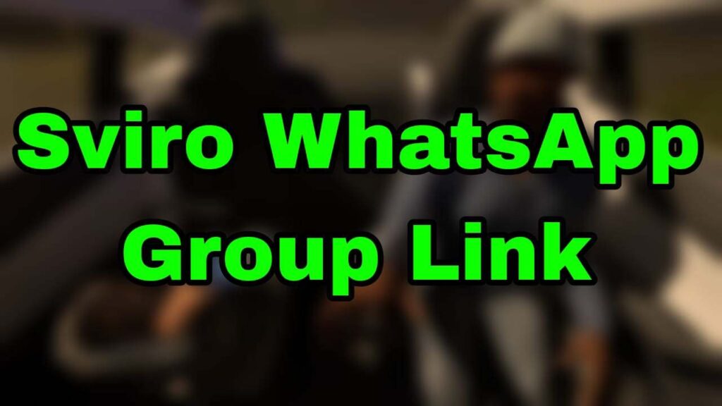 Sviro Whatsapp Group Link Collection 2023