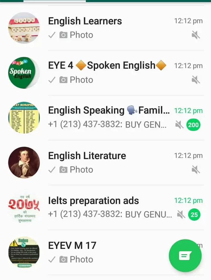 English Speaking WhatsApp Group Links