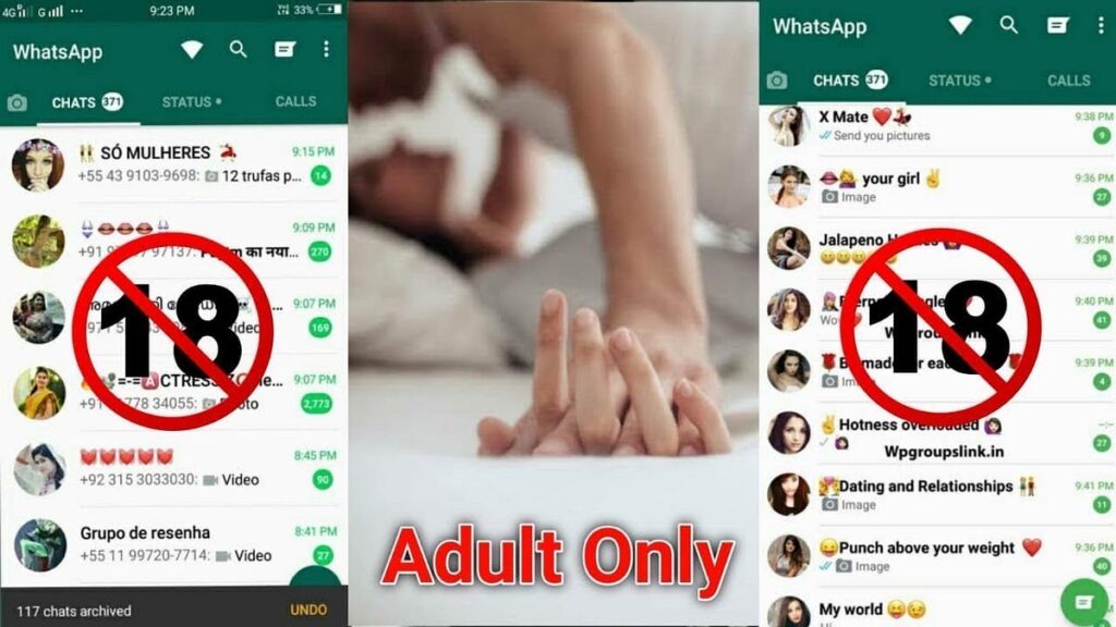 18+ Adult Whatsapp Group Link