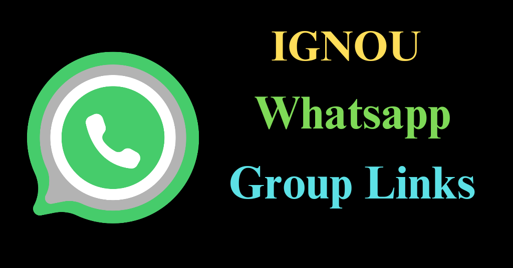 IGNOU WhatsApp Group Links