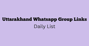 Uttarakhand WhatsApp Group Links