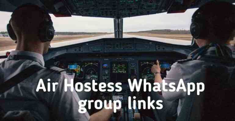 Air Hostess WhatsApp Groups